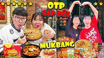 Anh Tóc Xoăn Mukbang Đồ Ăn Vặt Theo Cặp Đôi OTP 6 Sao Và 2 Sao