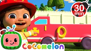 Heroes to the Rescue | with Nina and JJ | Cocomelon Nursery Rhymes for Kids