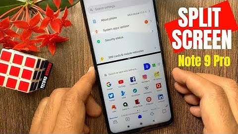 #Redmi 9 series Me Split Screen kese use karte h  , how to use split screen in redmi mobiles