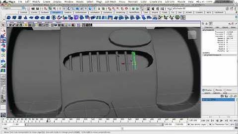 Modeling Timelapse Maya 2010 Spaceship