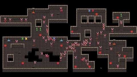 Unleash The Demons! [A* pathfinding test on Defold]
