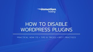 Famous How to Disable WordPress Plugins Profile