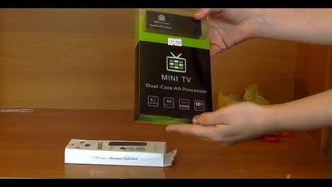 Unboxing of MK808 Dual Core Android 4.1 8GB RK3066 A9 Mini PC WIFI TV BOX + RC11 Air Mouse
