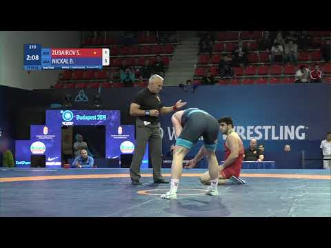 1/2 FS - 92 kg: S. ZUBAIROV (AZE) v. B. NICKAL (USA)