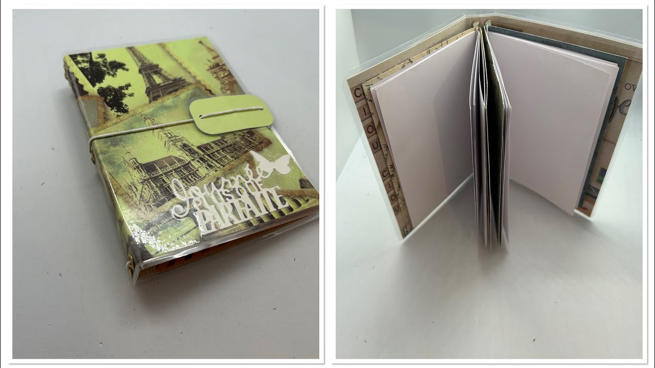 TUTO traveler note book FACILE .. ACTION - YouTube