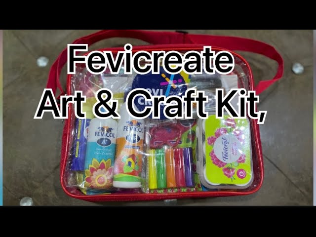 Fevicreate Art & Craft Kit unboxing