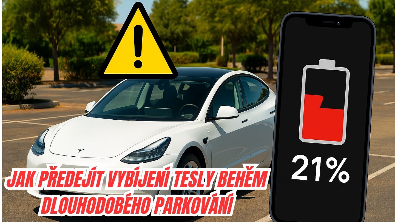 6 chyb, kterým se vyvarovat při dlouhodobém parkování Tesly