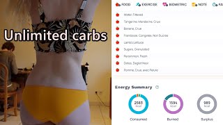 What I eat in a raw vegan day — CICO is a scam screenshot 4