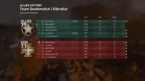 Call of Duty®: WWII Split Screen Gameplay 1