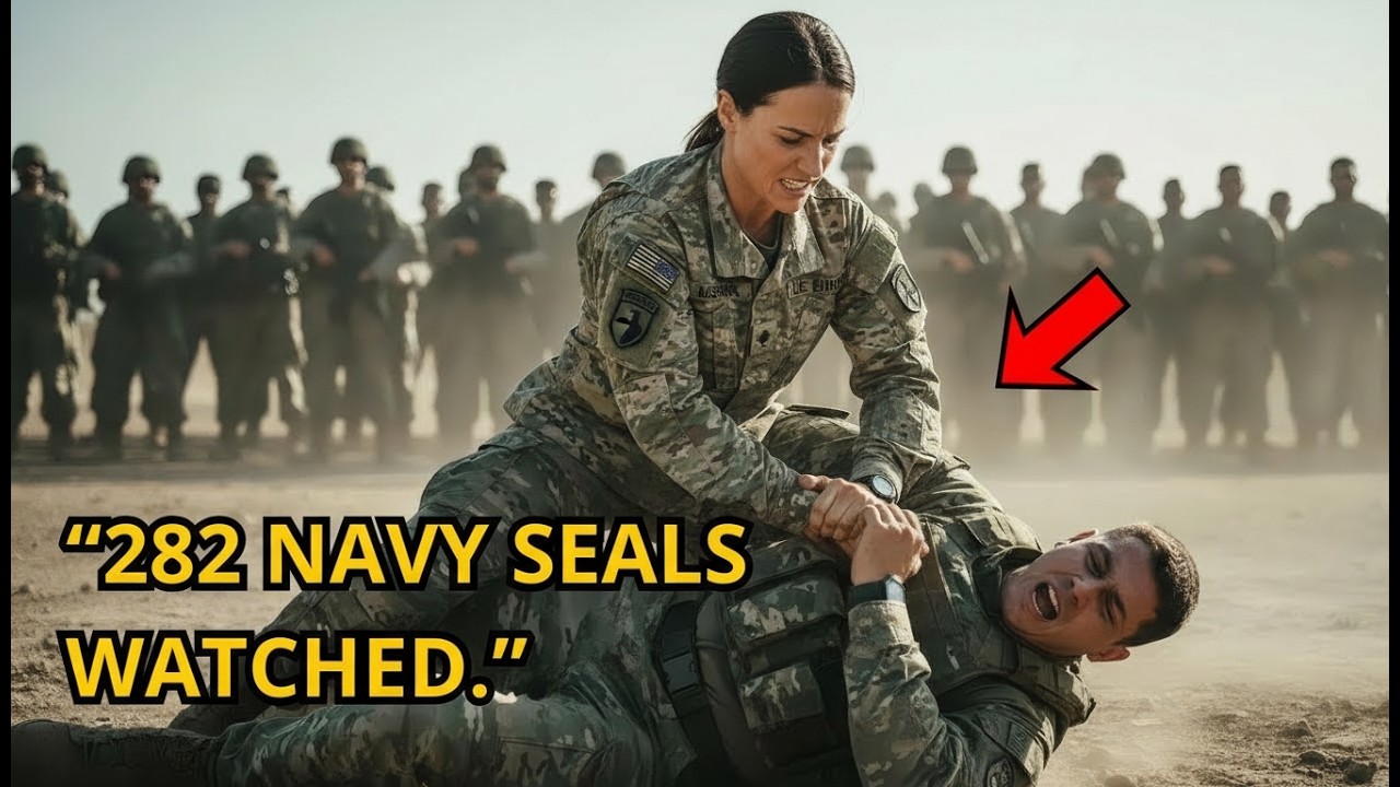 They Double-Kicked Her to the Floor — Then She Snapped Both Their Legs Before 282 Navy SEALs