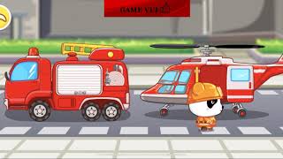 Lính cứu hoả KiKi & MiuMiu đầy thú vị - gamevui screenshot 4