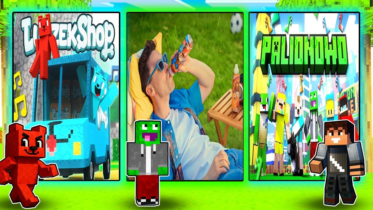 TA GRA POKAZUJE JAKICH PIOSENEK NIE LUBIĄ YOUTUBERZY w Minecraft!