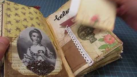 "Be Your Own Kind Of Beautiful"  Vintage Junk Journal- SOLD