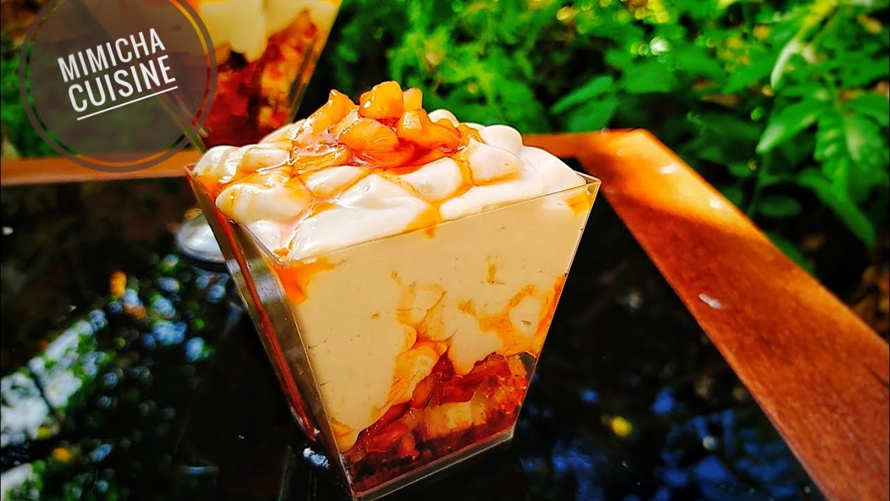 موس الكراميل والتفاح المكرمل لذة لاتوصف ♥️