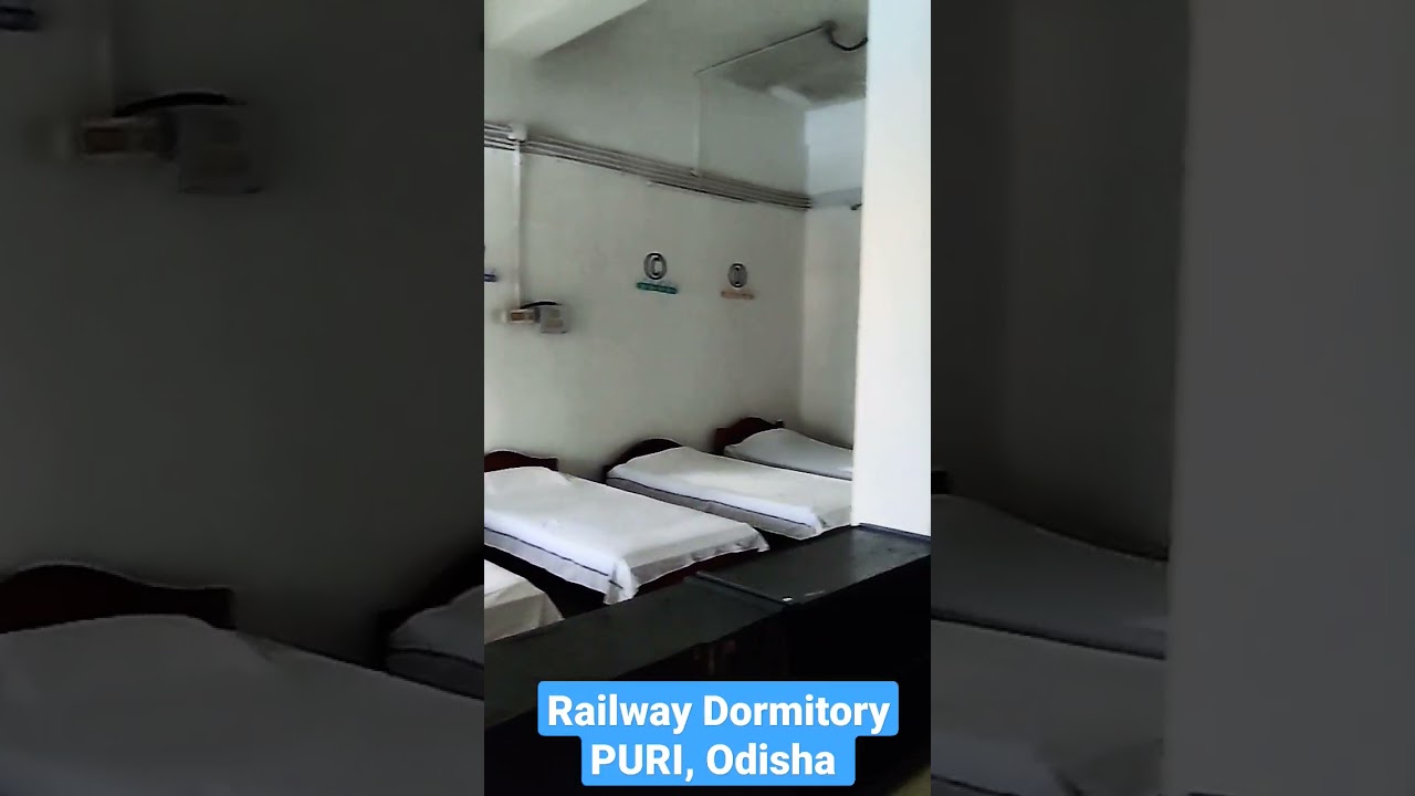 Puri Railway Station Dormitory Room 