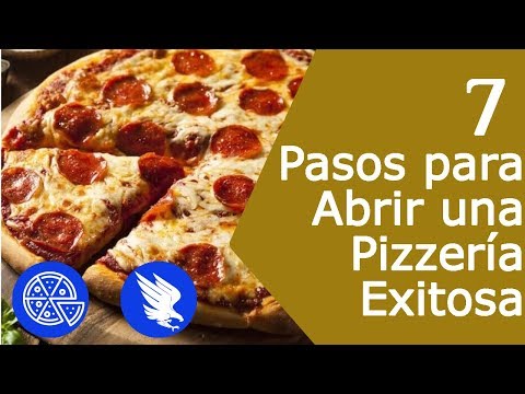 Vídeo: Com Obrir Una Pizzeria