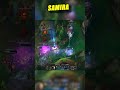 Samira gameplay #shorts #leagueoflegends #lol