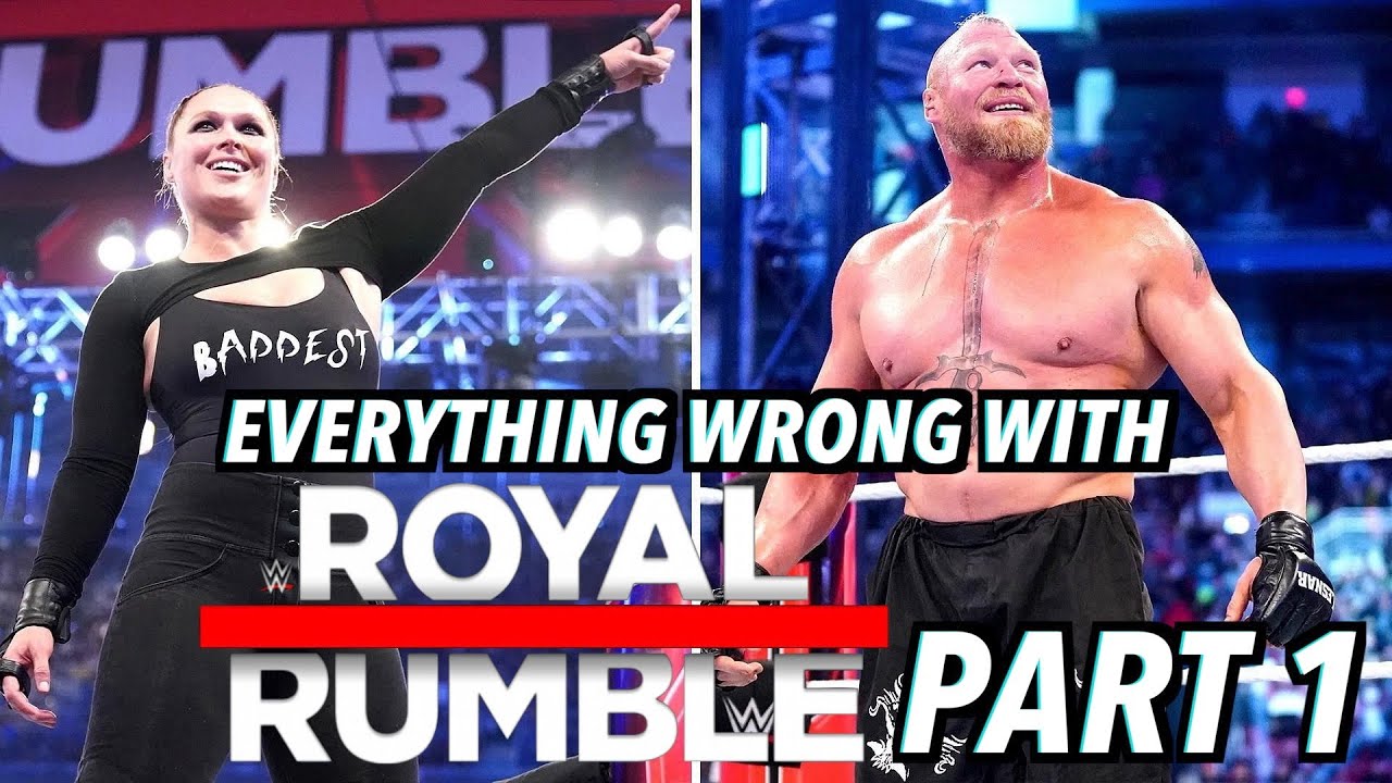 Everything Wrong With WWE Royal Rumble 2022 (Part 1)
