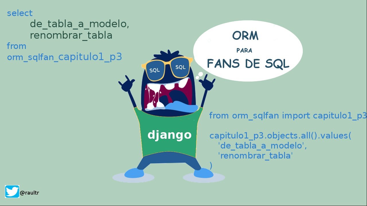 Orm Django para Fans de SQL (de Tabla a Modelo) C1-P3 - YouTube