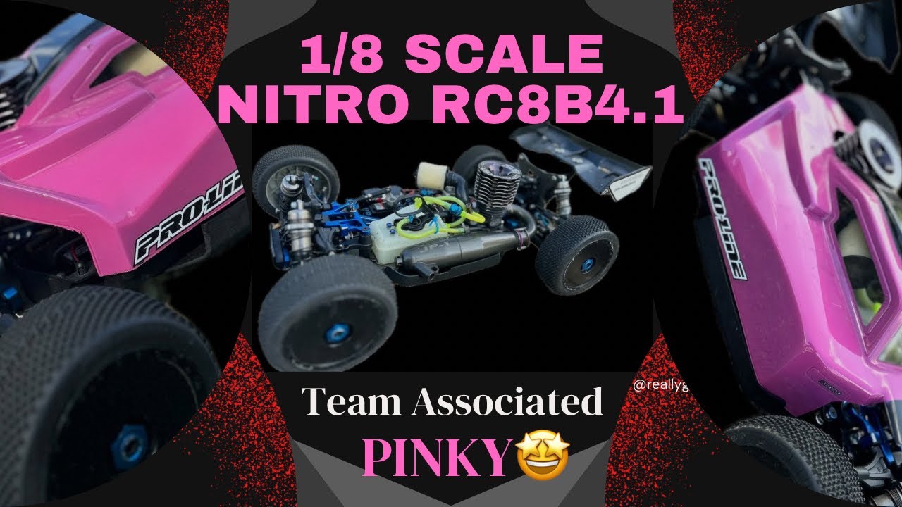 The Best Nitro Car I Have Ever Driven [Team Associated RC8B4.1 1/8 Buggy OS BigBlock Engine 