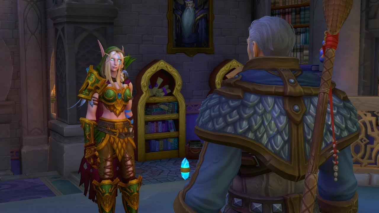 World of Warcraft - Khadgar meet old friend Alleria Windrunner