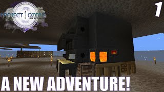 A NEW ADVENTURE! Modded Minecraft: Project Ozone 3 - Skyblock - Episode 1: Tinker's Construct