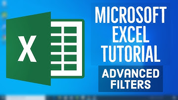 Microsoft Excel Tutorial - Advanced Filters in MS Excel