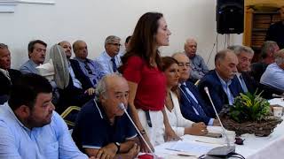 Η Αλεξάνδρα Μπαλού στην πρώτη συνεδρίαση  του Περιφερειακού Συμβουλίου Ιονίων Νήσων