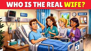 Who Is The Real Wife? 👀 | 15 Detective Riddles screenshot 3