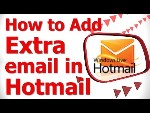 How to Add Extra email in Hotmail