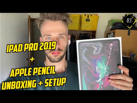 iPad Pro 2019 Unboxing and Setup   Apple Pencil