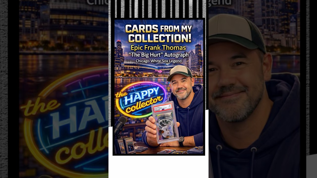 Frank Thomas Autograph Card (2018 Topps Finest) | The Big Hurt White Sox Legend