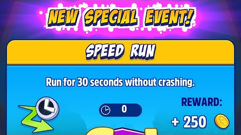 Talking Tom Hero Dash Special Events: Run For 30 Seconds Without Crashing. Part 1