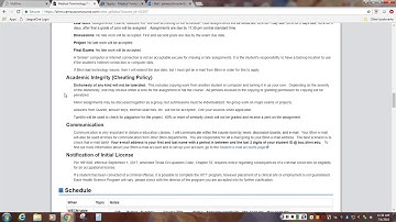 Course Orientation Summer II 2018