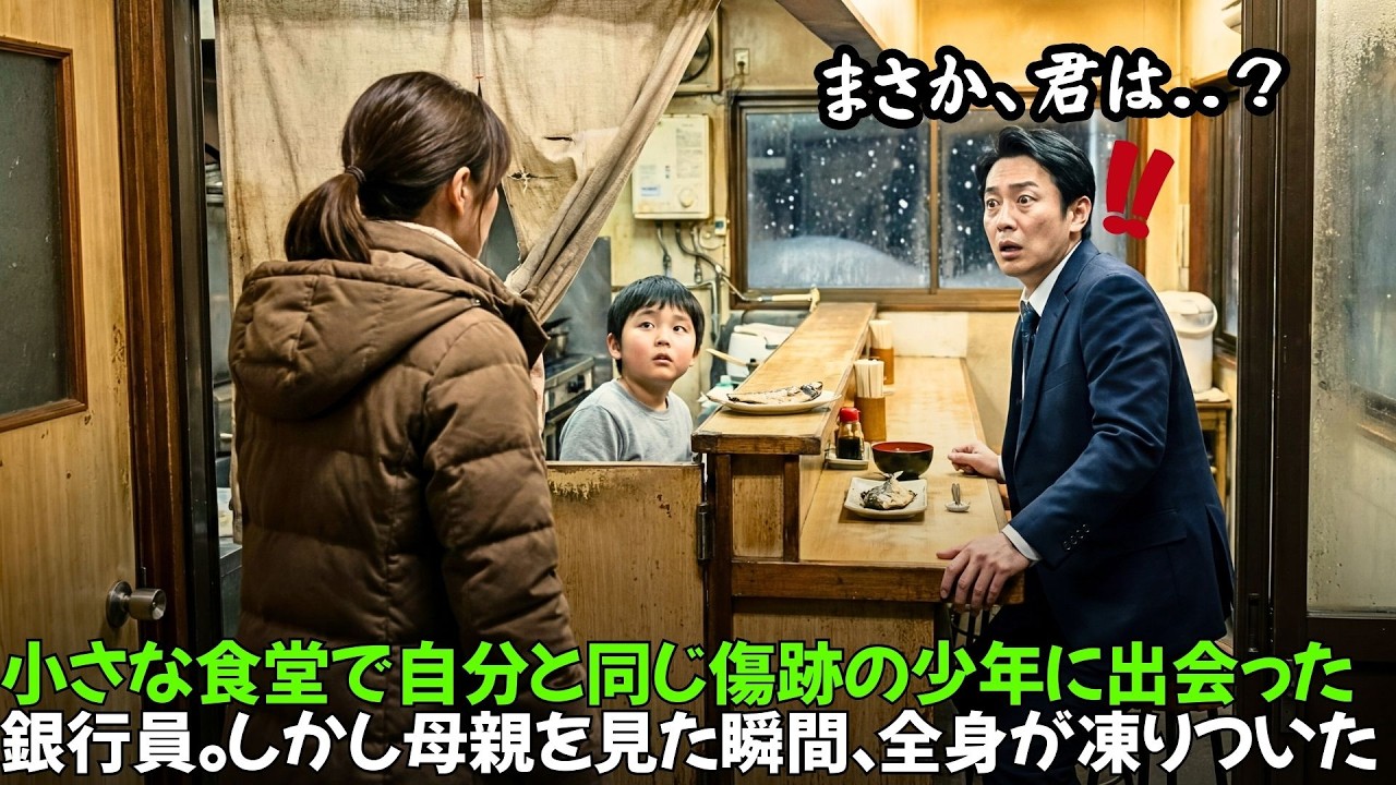 出張先の小さな食堂で、自分と同じ傷跡を持つ少年に出会った40歳の銀行員。しかし、その子の母親の顔を見た瞬間、男は凍りついた…｜人生の教訓｜オーディオブック