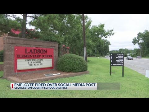 Charleston County School District employee fired after offensive social media remarks