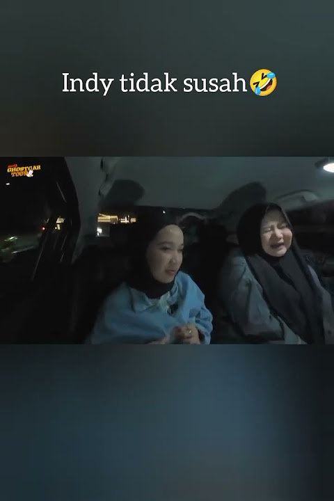 Indy tidak susah😂 #jurnalrisa #ghostcartour