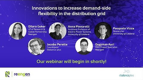 Webinar | Innovations to increase demand-side flexibility in the distribution grid