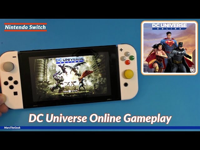 DC Universe Online Switch Gameplay 