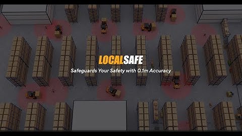 The LOCALSAFE Forklift Proximity Warning System
