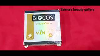 Biocos men whitening cream review