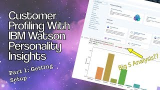 How to Setup a IBM Watson Personality Insights Service - Part 1 - Watson Personality Insights