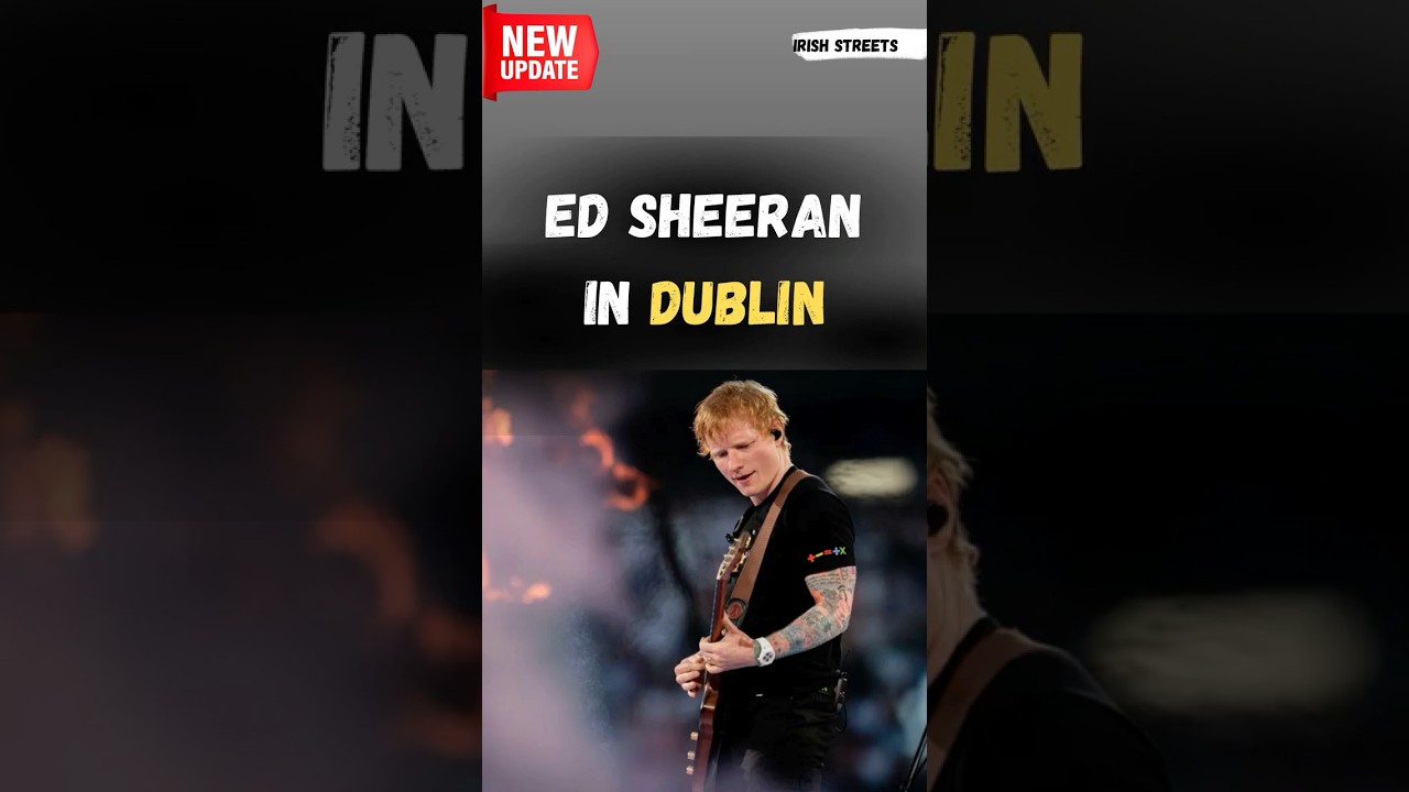 Ed Sheeran | Massive Irish tour | December 