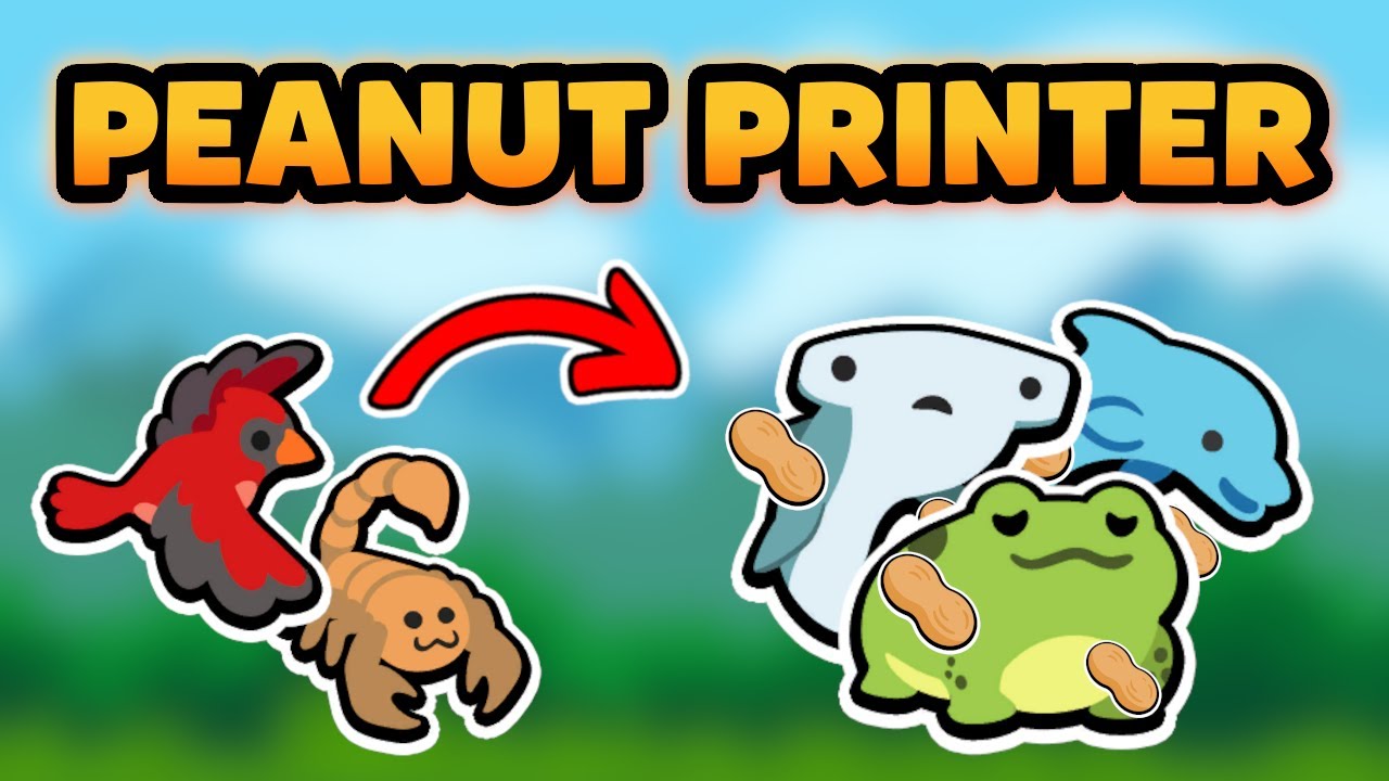 Printing FREE Peanuts with Cardinal in Super Auto Pets!