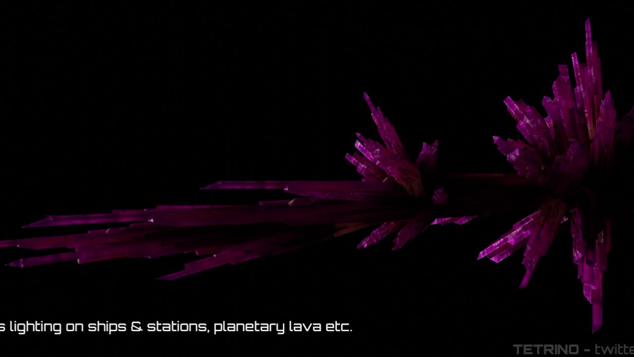 Stellaris - Crystalline Entity with Subsurface Scattering - YouTube