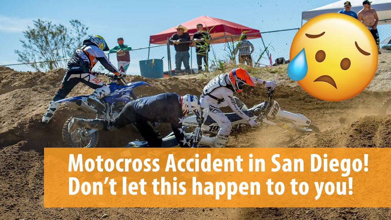 Motocross Accident in San Diego! Don’t let this happen to to you! YouTube