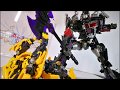 Transformers Movie Masterpiece Autobot BUMBLEBEE vs Nemesis Prime. Review Bumblebee MPM3 Stop Motion