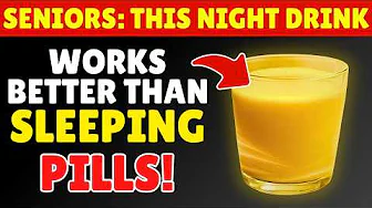 SENIORS: Can’t Sleep Through the Night? Drink THIS To Fall Asleep Fast | Senior Sleep Help