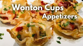 Wonton Cup Appetizers Ep.54