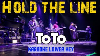 Toto - Hold The Line Karaoke Lower Key